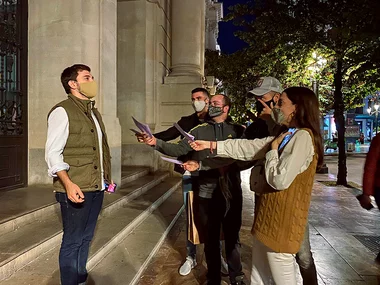 Escape room urbano por Valencia para 7 personas