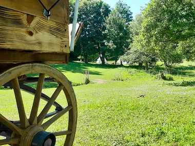 Séjour insolite en chariot western près de Quimperlé