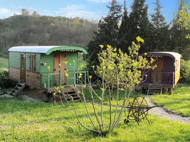 5 jours en roulotte en famille près de Valence