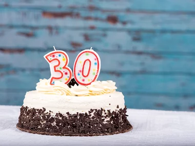 Gefeliciteerd met je 30ste verjaardag!