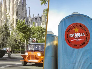 Tour privado en Barcelona y cata en la Fábrica de Estrella Damm para 2 personas
