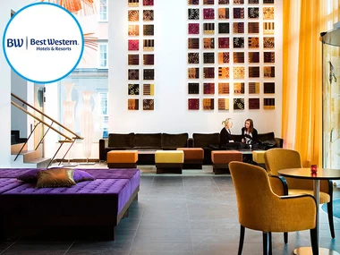 2 dagar med dubbelrum på Best Western-hotell