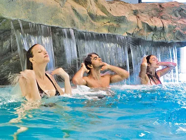 Accesso alle Terme di San Luca a Bologna