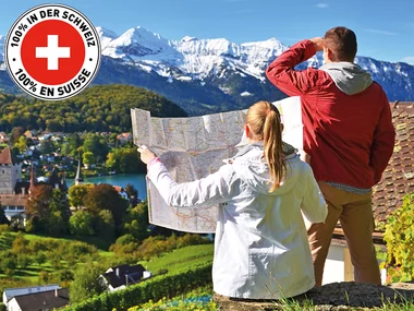 Momenti di bellezza in Svizzera con 1 notte e romantica cena di coppia