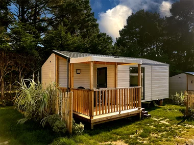 Séjour en famille en mobil-home dans un camping près de Pornic