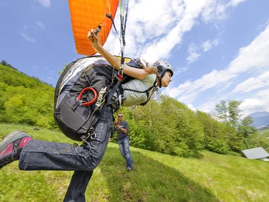 Initiation au vol thermique en parapente pour 2 personnes en Suisse