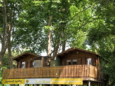 Séjour insolite en cabane perchée au bord de la Charente