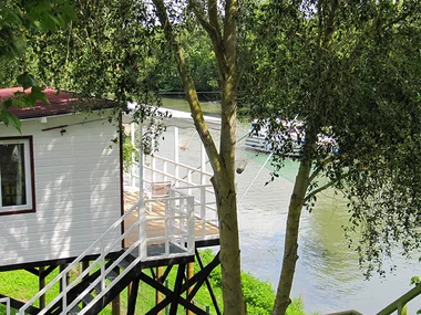 Séjour insolite en carrelet près de Cognac