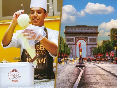 3 jours à Paris avec visite et atelier au musée du Chocolat pour 2