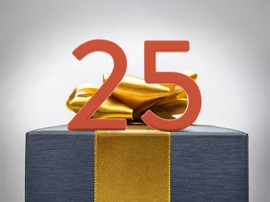 Grattis på 25-årsdagen!