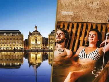 Per due amanti del vino: 1 notte a Bordeaux con bagno nel vino o nella birra