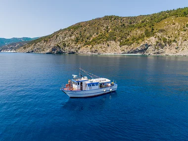 Battuta di pesca all'Isola d'Elba con pranzo a bordo