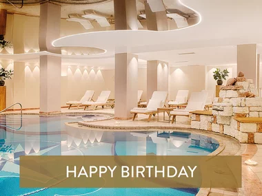 Geburtstag voller Entspannung bei 1 Übernachung im Luxus-Spa in Europa