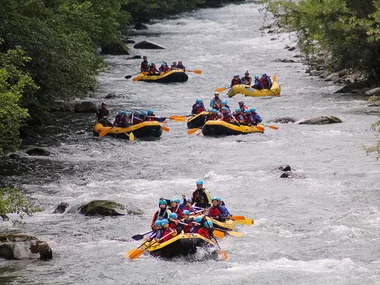 Rafting in famiglia in Val di Sole