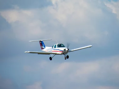 Initiation au pilotage d'avion lors d'un vol près de Lille