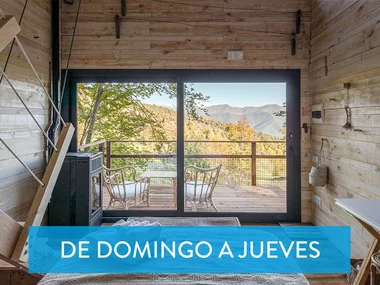 Casa en el árbol en la natura: 1 noche con desayuno en Cabanyes entre valls