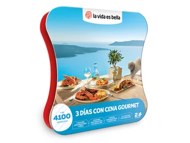 3 días con cena gourmet
