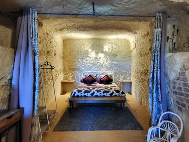 Séjour insolite en famille en gîte troglodyte au nord de Blois