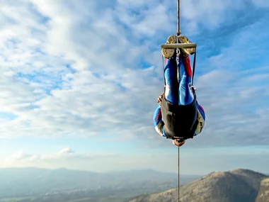 Avventura in zipline vicino a Latina
