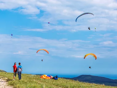 Émotions de haut vol lors d'1 journée complète dédiée au parapente