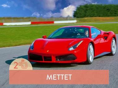 Rijervaring in een Ferrari 488 GTB op het circuit van Mettet
