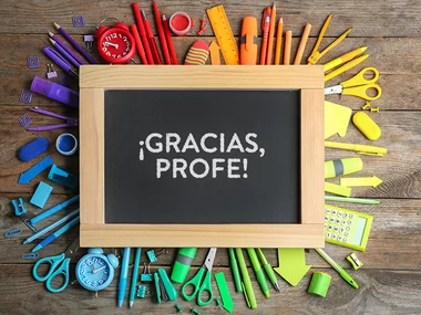 ¡Al mejor profe del mundo!