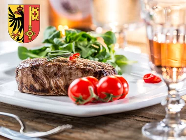 Genussvolles Abendessen für 2 im Kanton Genf
