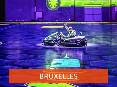 BattleKart sur le site de Tour & Taxis à Bruxelles
