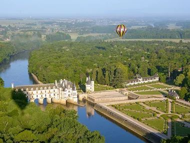 Vol en montgolfière au-dessus de la Touraine