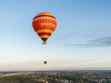 Vol en montgolfière en semaine au-dessus des vignobles français