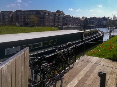 Verblijf op een woonboot in Gent België