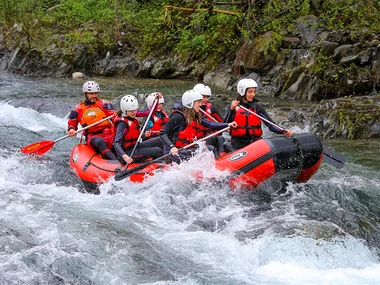 Escursione panoramica di Rafting a Bagni di Lucca