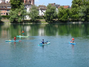 SUP-Tour auf dem Rhein für 2 Personen