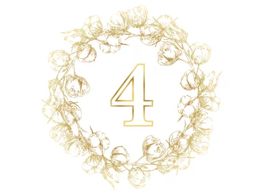 ¡Feliz 4º aniversario de boda!