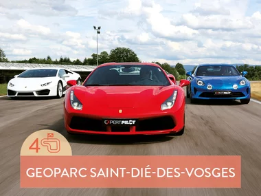 4 rondes racen in een Ferrari, Lamborghini of Porsche op het Circuit Geoparc