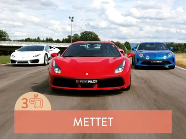 Rijden in een Lamborghini, Ferrari of Porsche op het circuit van Mettet