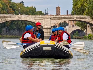 Rafting sul Tevere a Roma