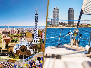 Séjour de 3 jours à Barcelone avec croisière au coucher du soleil en catamaran
