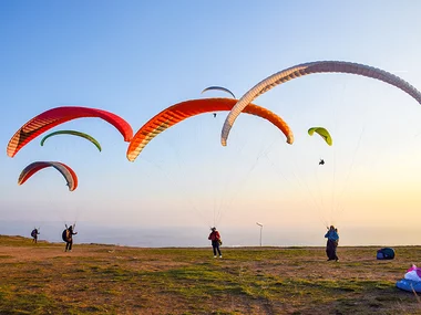 Vuelo en parapente en Madrid