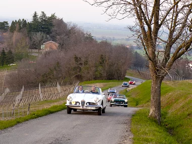 Guida su un'Alfa Romeo Giulietta spider sul Lago di Garda
