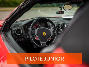 Stage de pilotage enfant : 5 tours de circuit en Ferrari F430 Spider
