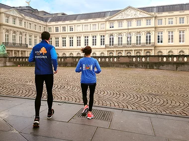 City Runs Bruxelles: begeleide thema-route voor 1 persoon (90 min)