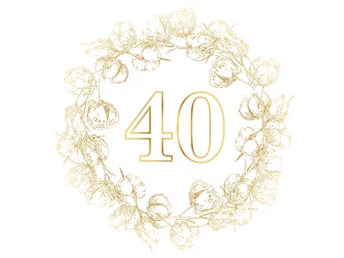 Robijnen jubileum: 40 jaar getrouwd!