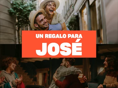 Caja regalo personalizada para José