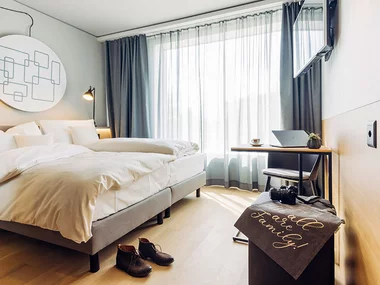 2 traumhafte Übernachtungen mit Frühstück im 4* Harry's Home in Bern