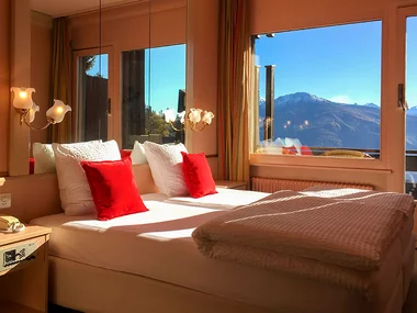 Kurzurlaub mit der Familie in Crans-Montana mit Zugang zum Wellness- und Fitnessbereich