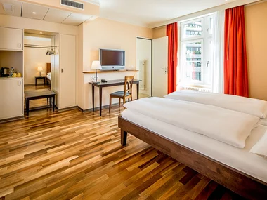 Aufenthalt im Hotel in Basel