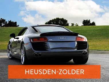 1 rit in een Audi R8 voor 1 persoon in Heusden-Zolder (15 min)