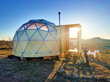 Mirador de Pideago: 1 noche en domo con cena para 2 personas