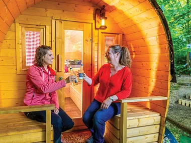 2 Übernachtungen im Campingfass nahe Nürnberg